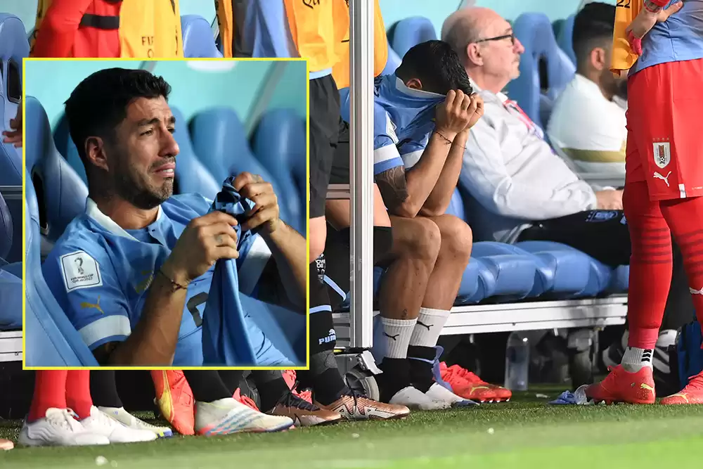 FIFA are always against us!' - Luis Suarez fumes after Uruguay denied  penalty against Ghana and crash out of World Cup