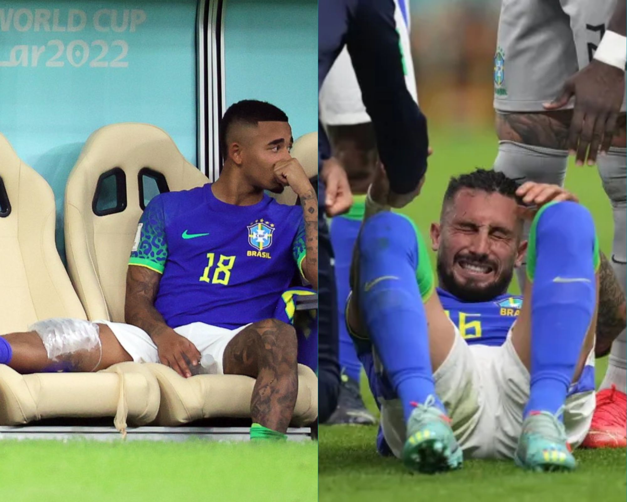 Double blow for Brazil as Jesus, Telles out of World Cup with injuries