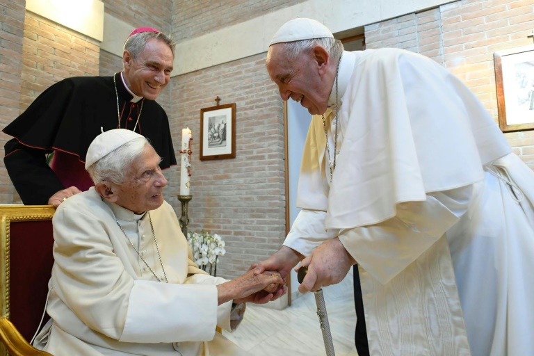 Pope says ex-pontiff Benedict ‘very ill’, prays for him