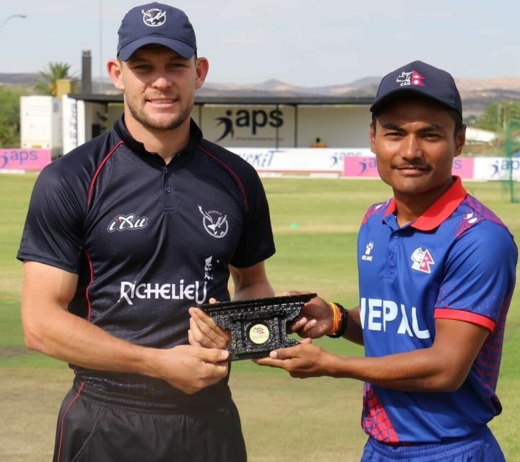 Namibia Sets Nepal A Target Of 276 Runs – English.MakaluKhabar.com