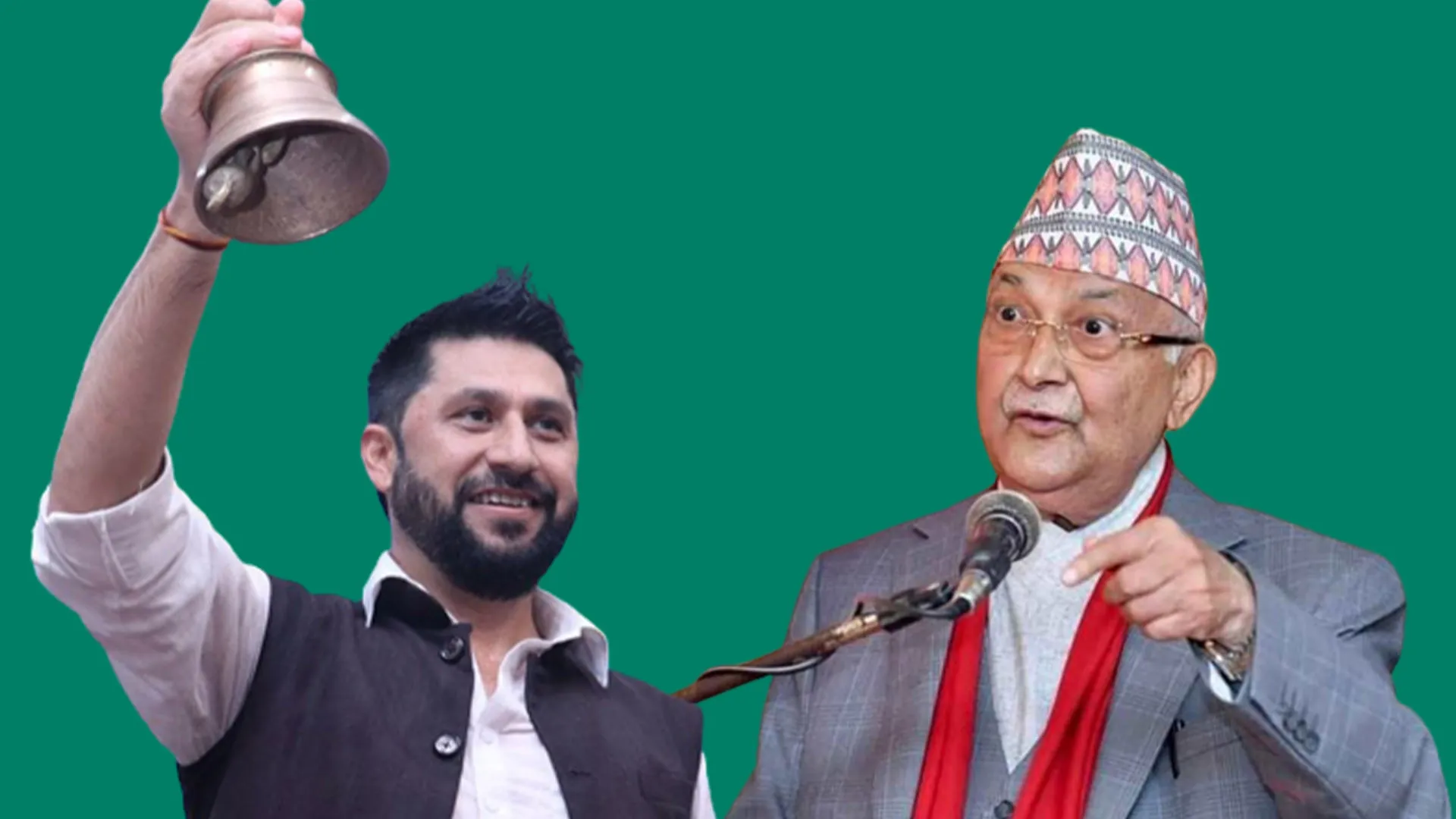 RSP’s Rabi & CPN-UML’s Oli met