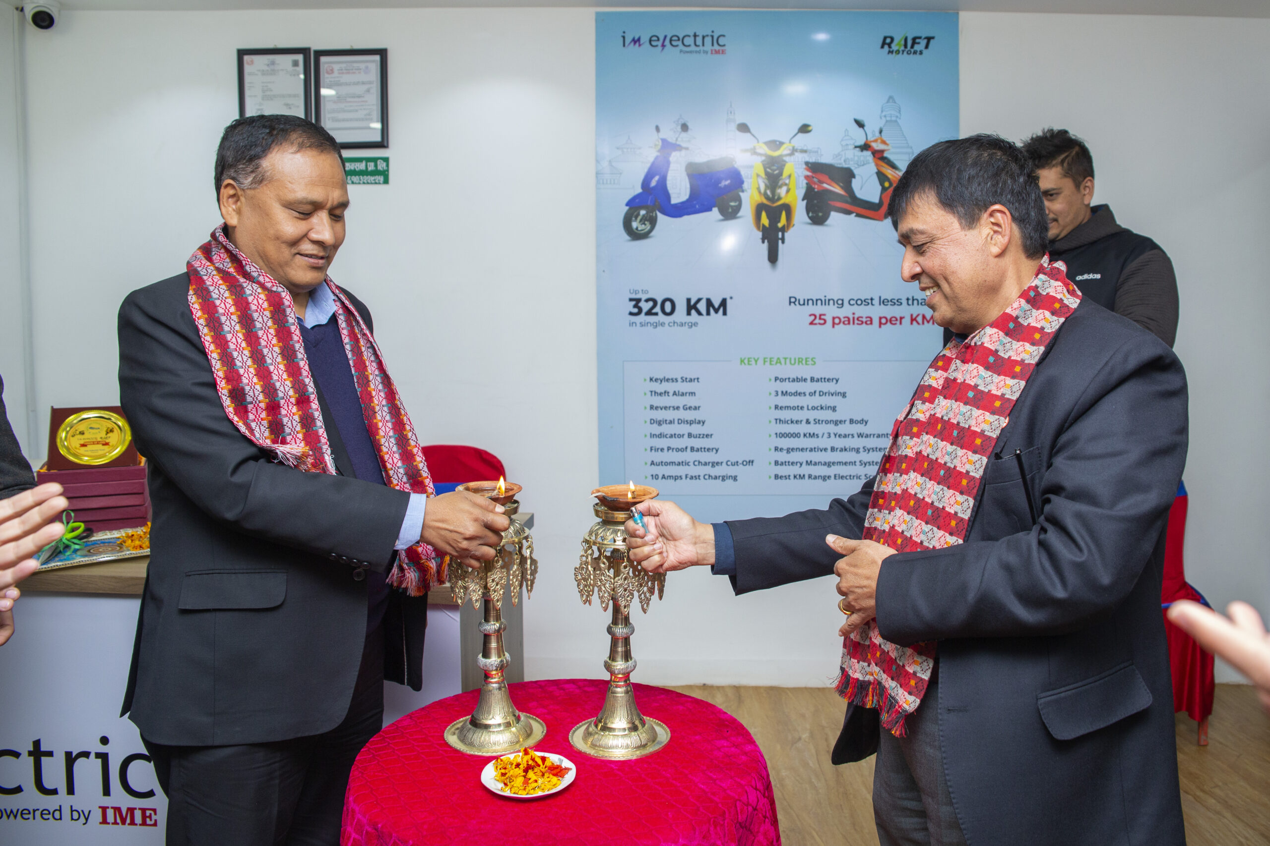 IME Electric inaugurated new dealer at Maharajgunj –  “Garima Auto Concern”