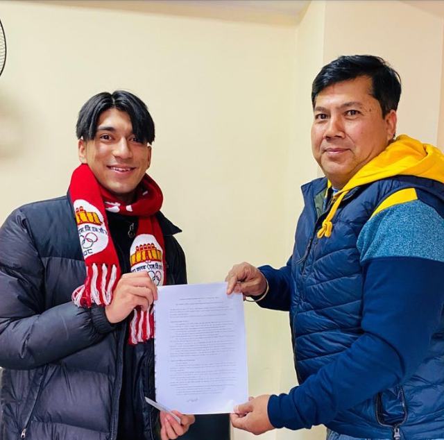 Sankata signs midfielder Manish Dangi