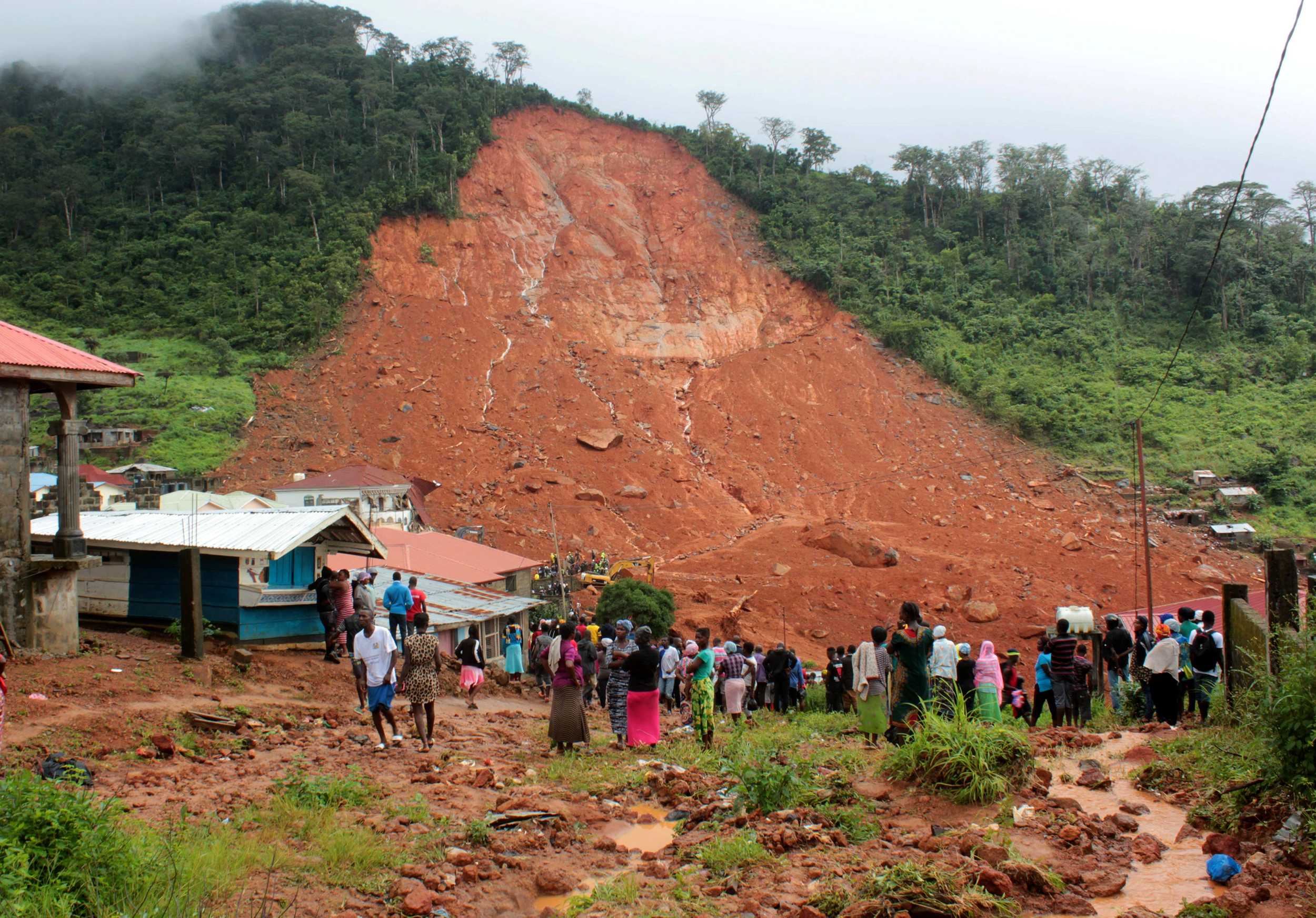 Mudslides kill at least 10 miners in eastern DR Congo