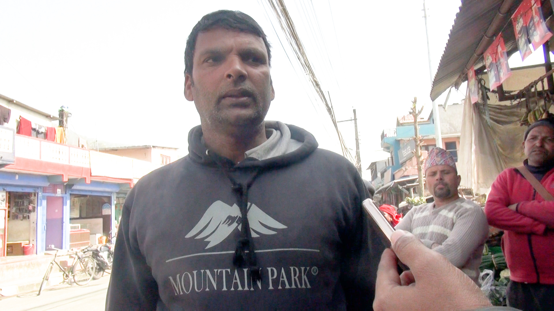 Man attempts self-immolation, such was found at crime scene – with video