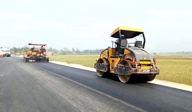 One & half decade passes, 83% construction of Postal Highway completes
