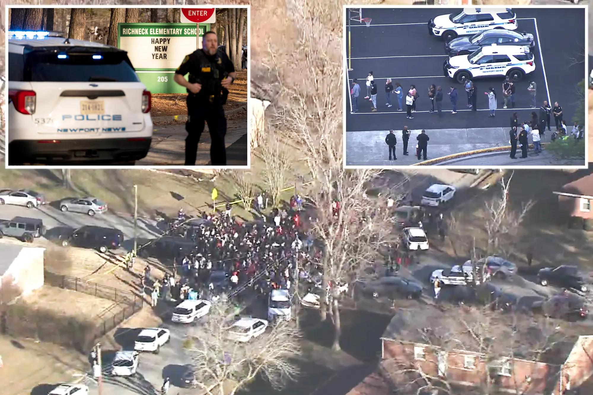 6-year-old boy gravely injures teacher with handgun in U.S. Virginia