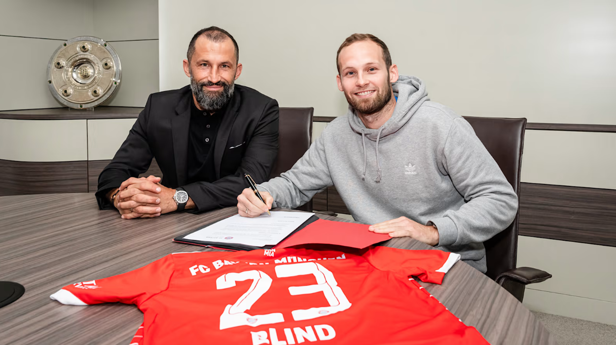 FC Bayern sign Daley Blind