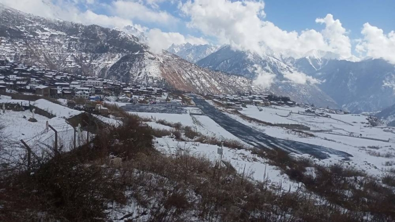Storm obstructs air service in Humla
