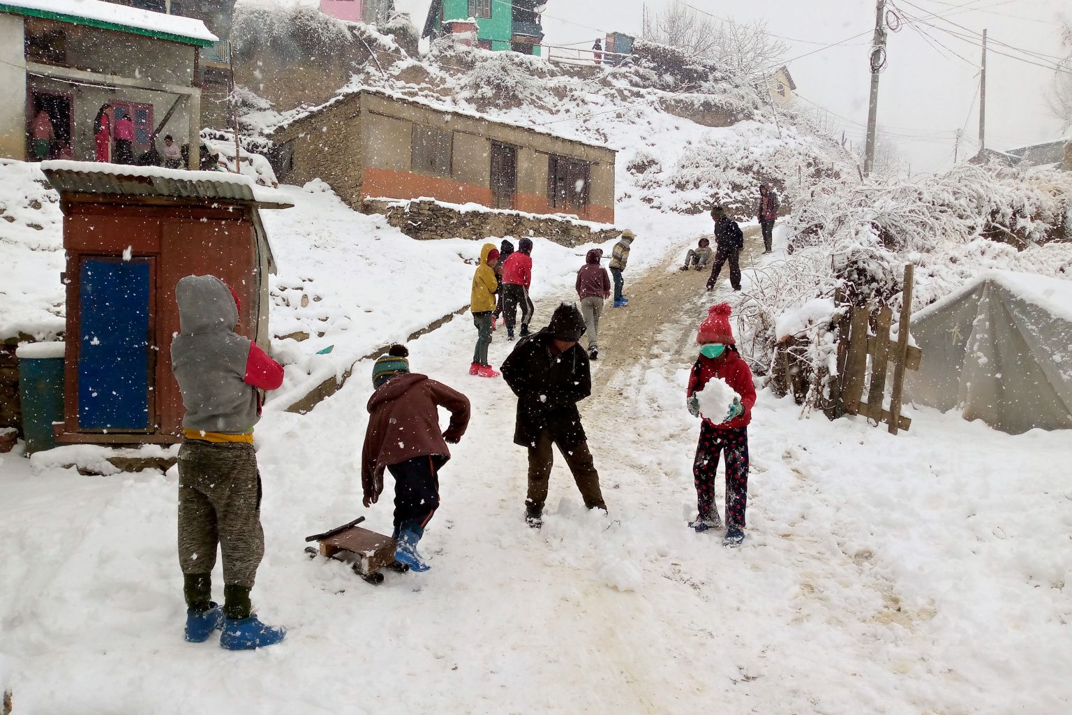 In Pics: Snowfall in Jumla & Mugu