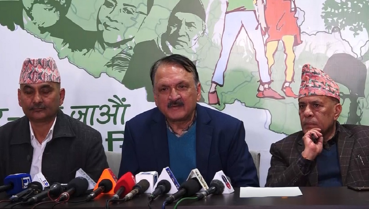 NC holding a press conference for the first time after losing power