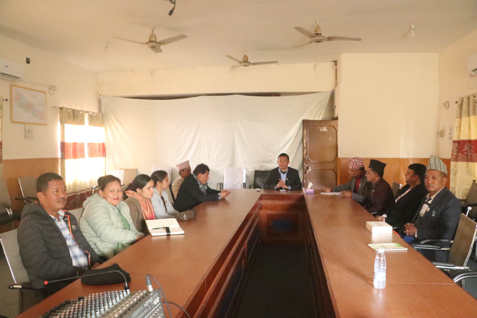 State 1: Maoist Parliamentary Party meeting begins to take a decision on participation in govt