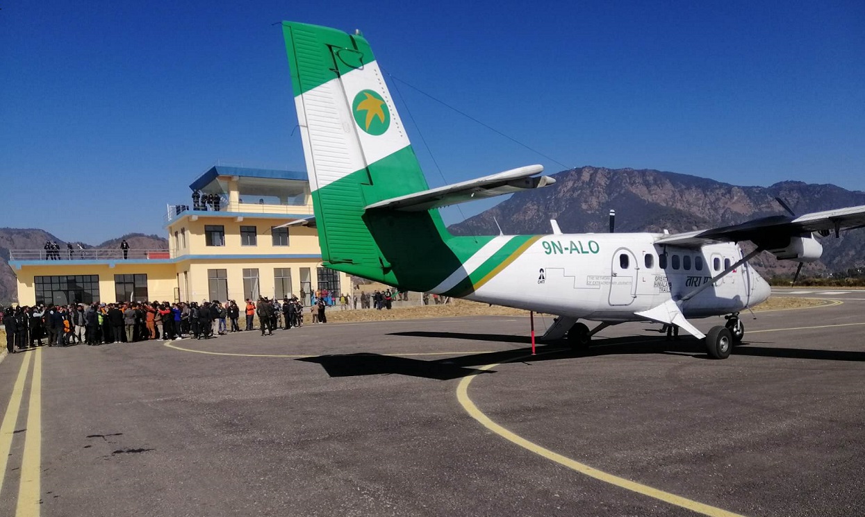 Proving flight successfully completed at Resunga Airport (photos included)