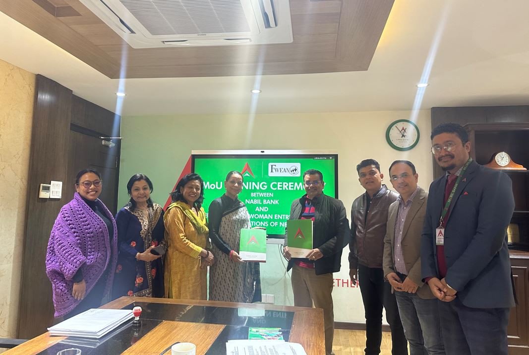 Nabil Bank & FWIN signs partnership in supporting women entrepreneurs