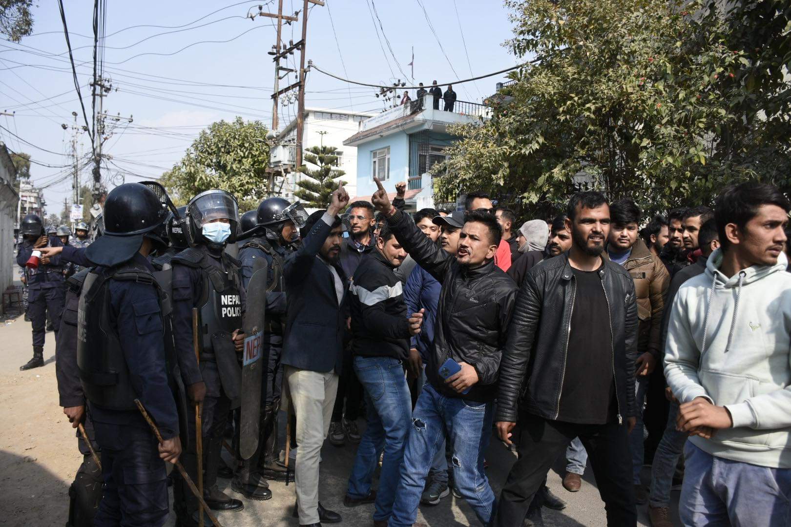 Clash erupts in Min Bhawan campus