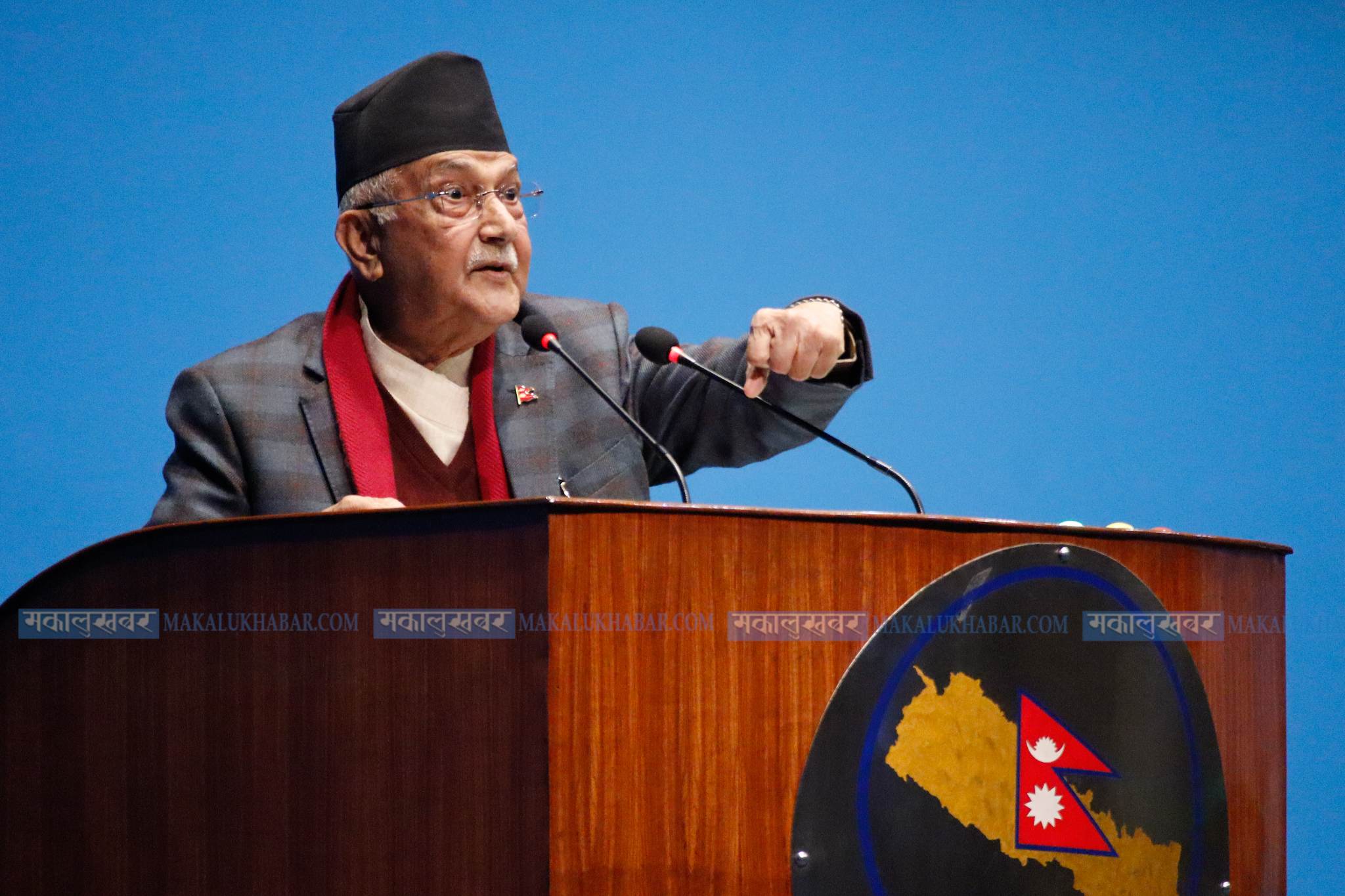 Let’s practice democracy: Chair Oli