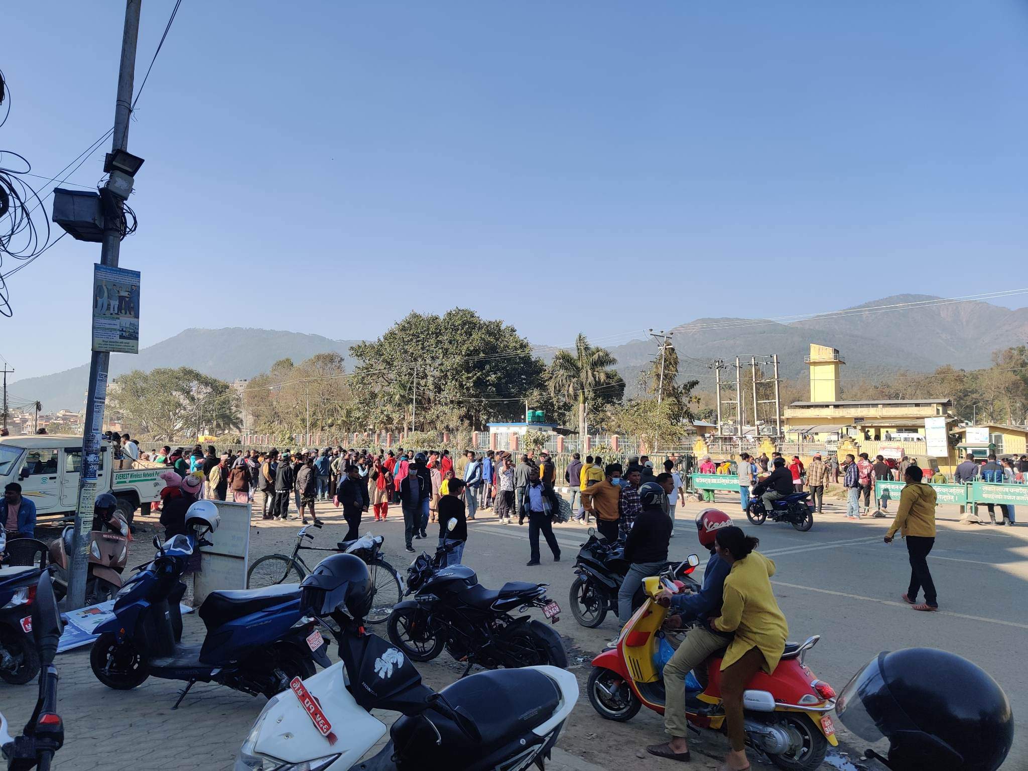 Woman died after being hit by a bus at Surkhet Bus Park