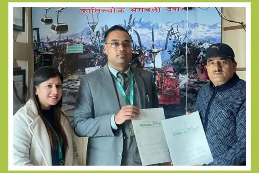Citizens Bank customers to get up to 10% discount on Kalinchowk Cable Car