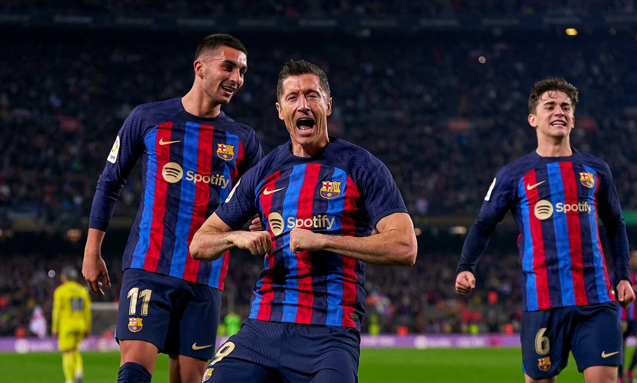 Barcelona win, extend lead to eight points in La Liga