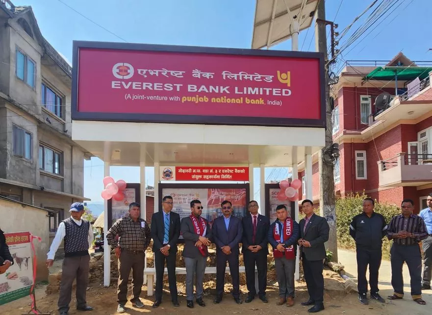EBL inaugurates solar bus stand at Toukhel Lalitpur