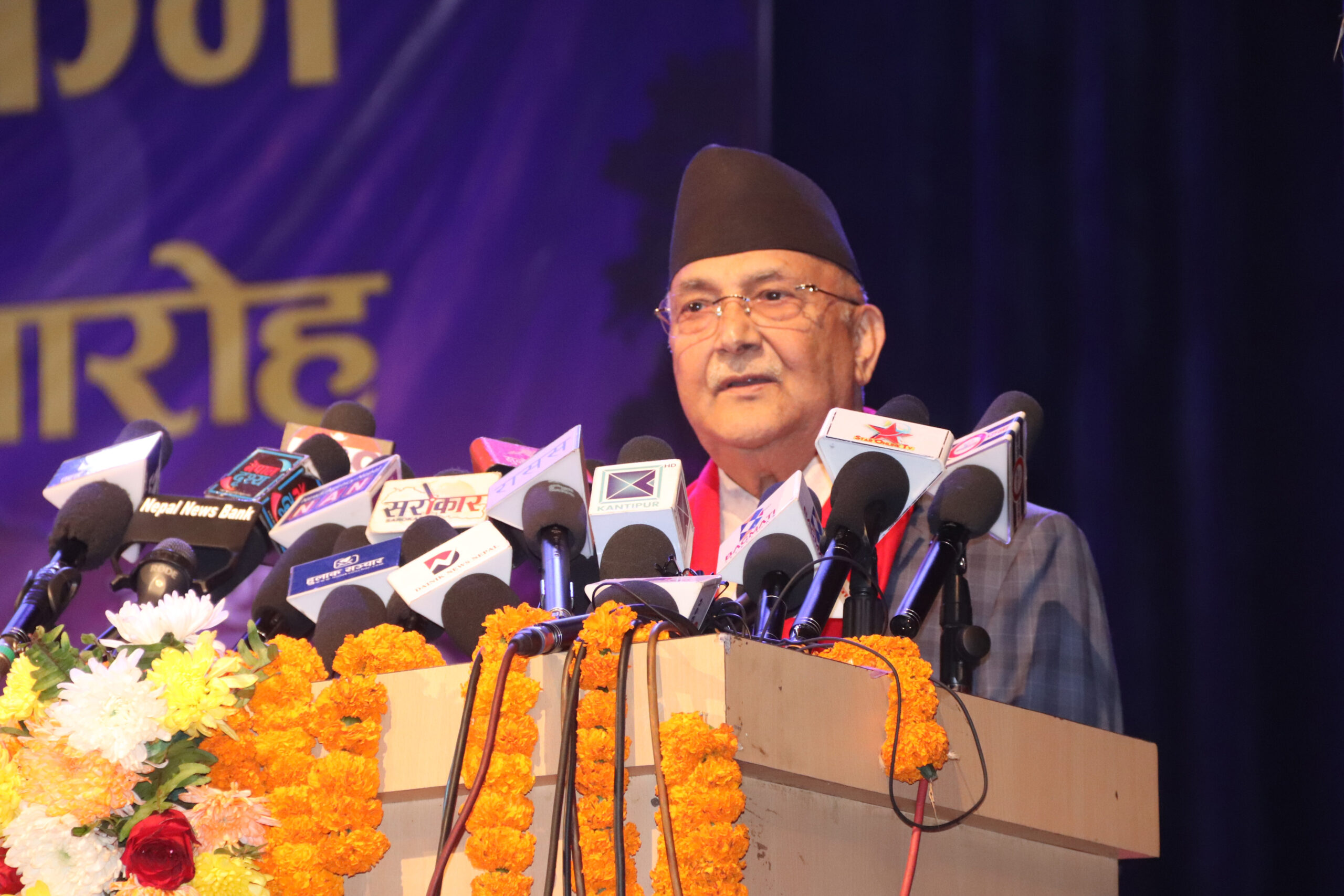 Oli reiterates his appeal to cast vote for UML candidate in presidential election