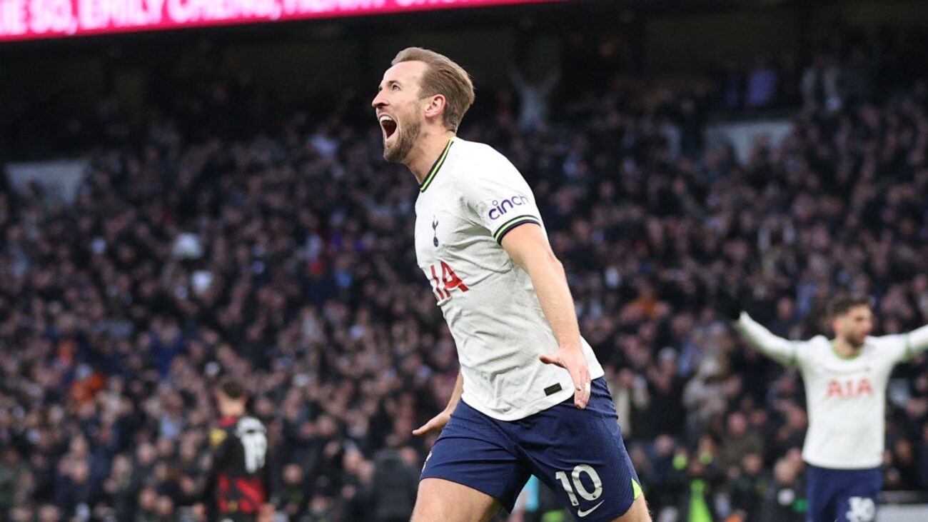 Kane’s record-breaking goal seals Tottenham win over Manchester City