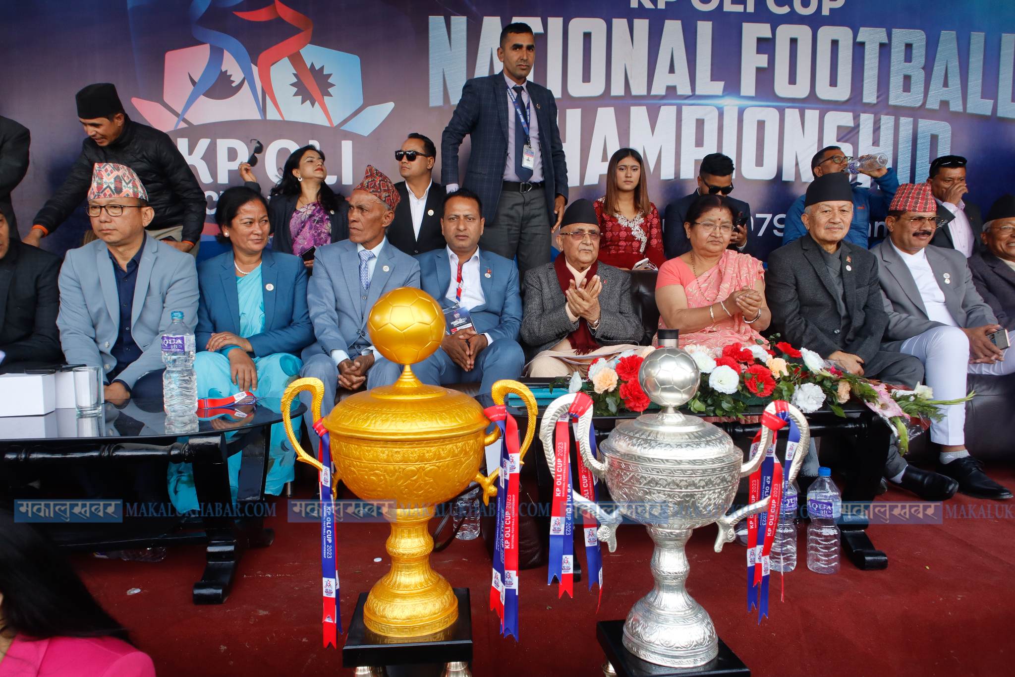 First edition of KP Oli Cup football begins (photos included)