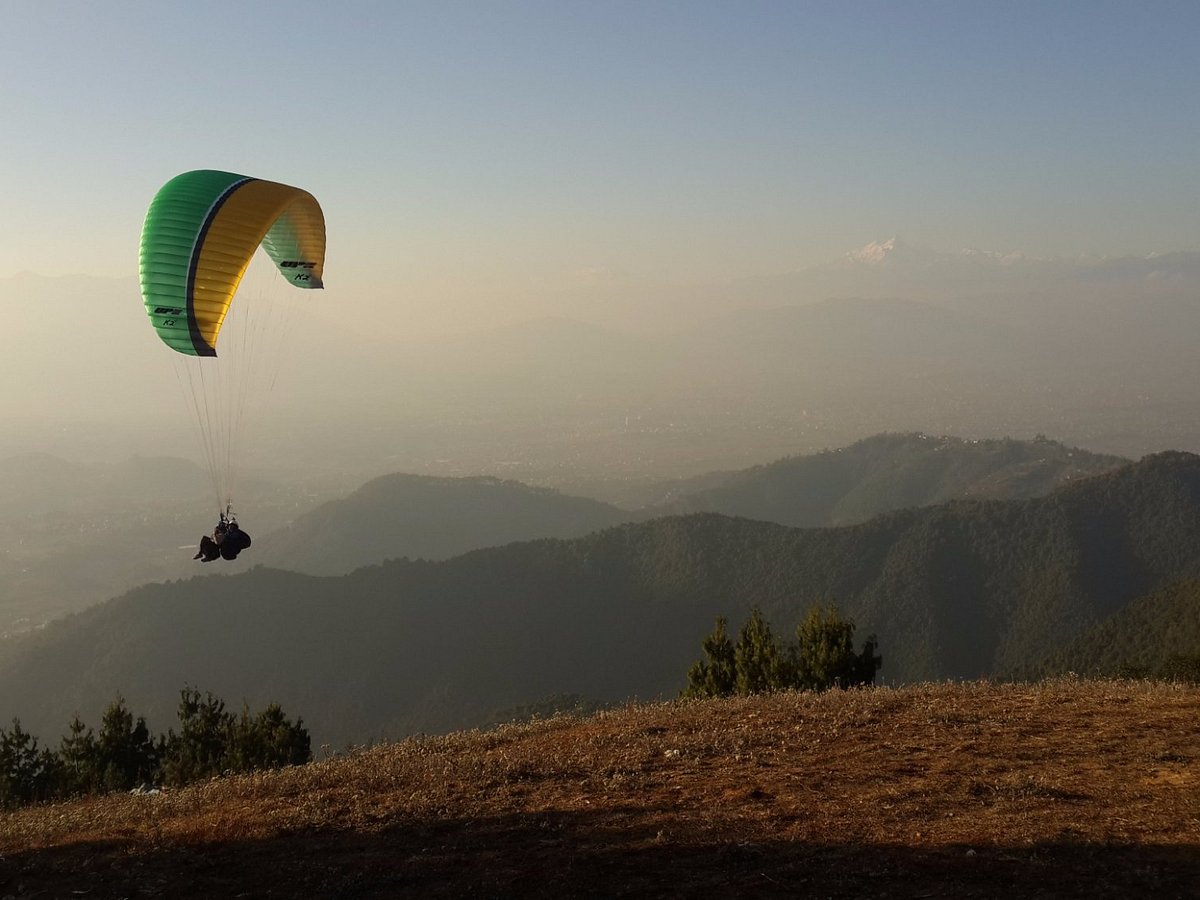 Test paragliding flight conducted in Phulchowki-Kushadevi