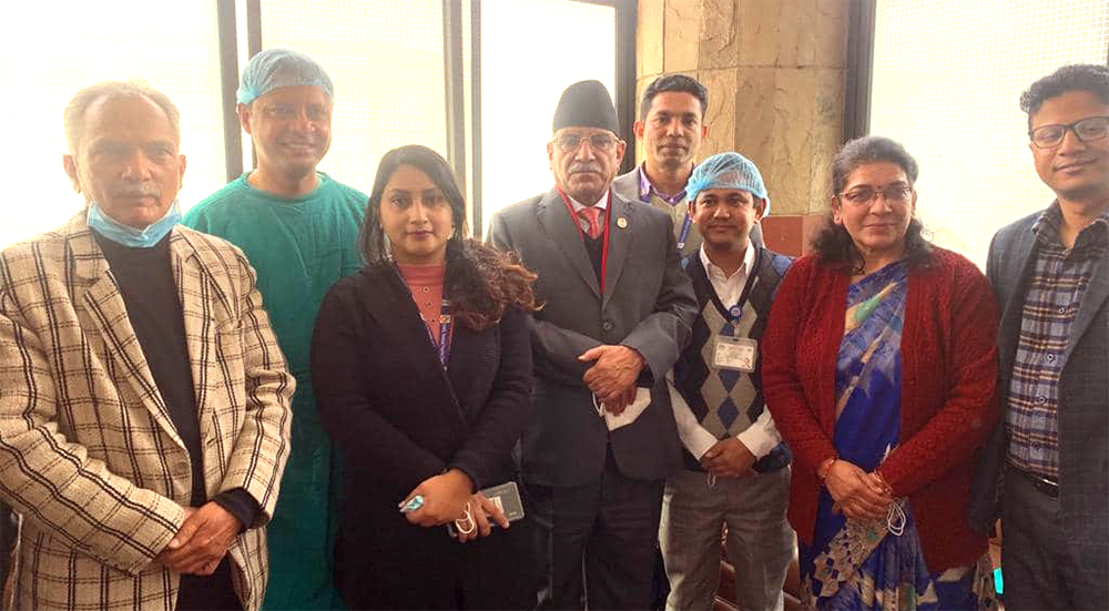 PM visited trauma centre to meet Dr. Bhattarai’s father