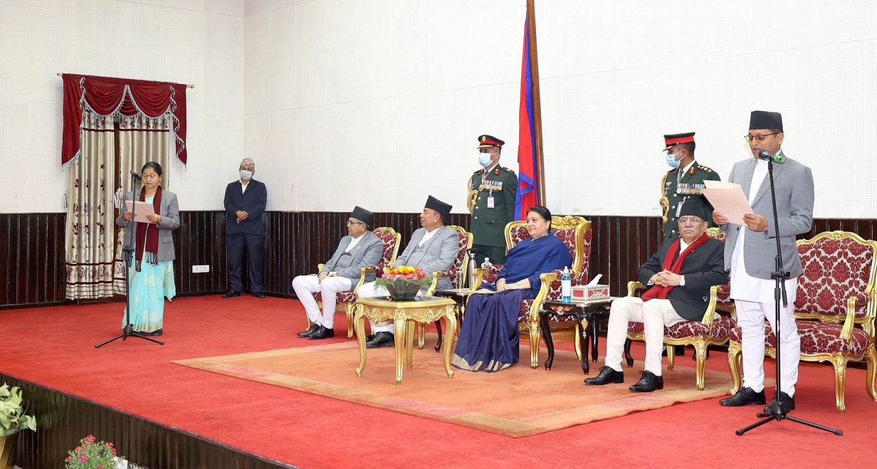 NA Vice Chair Aryal took oath