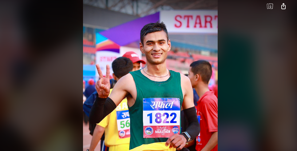 Pokhara Marathon: Sanjay Shrestha won men’s 10 km category