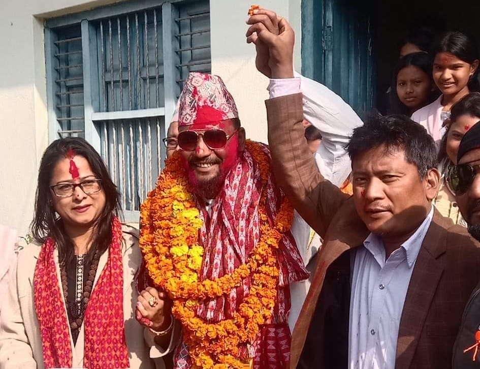 MP Arun Chaudhary freed from jail, Ranjita welcomed with garlands