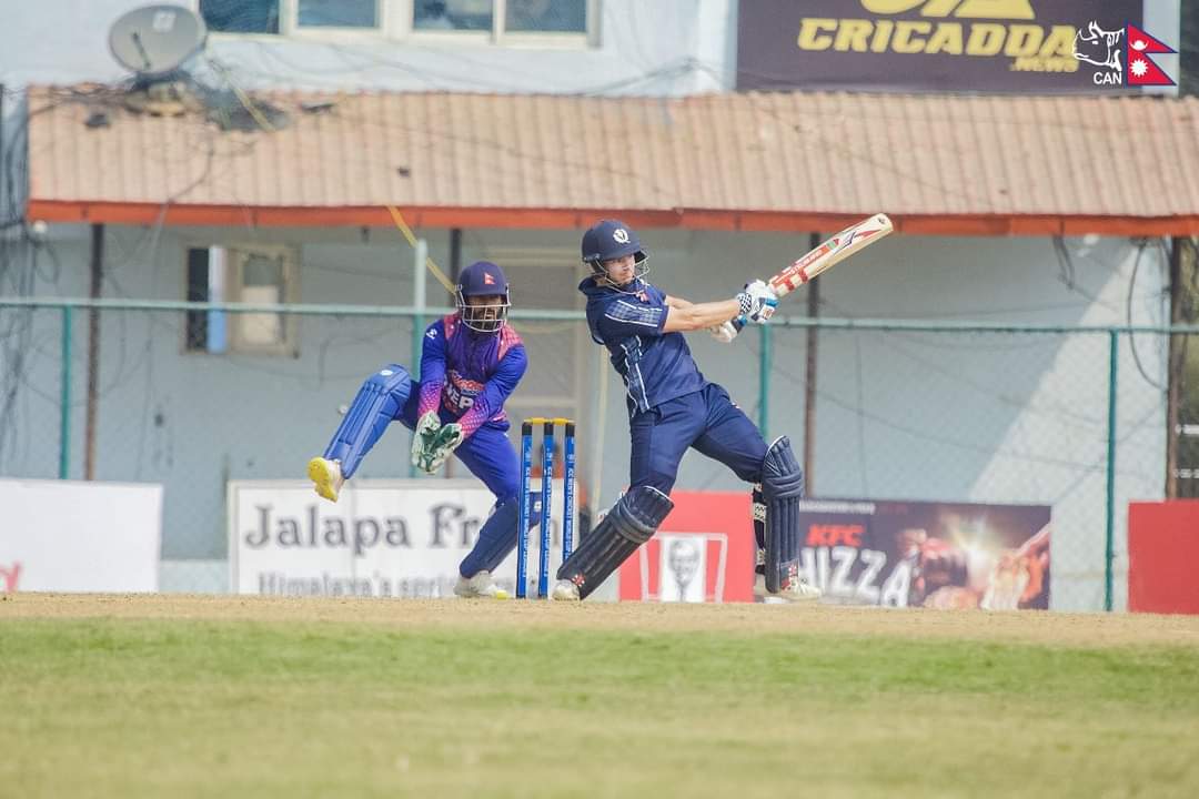 Scotland set 213-run target for Nepal, Sandeep took 4 wickets