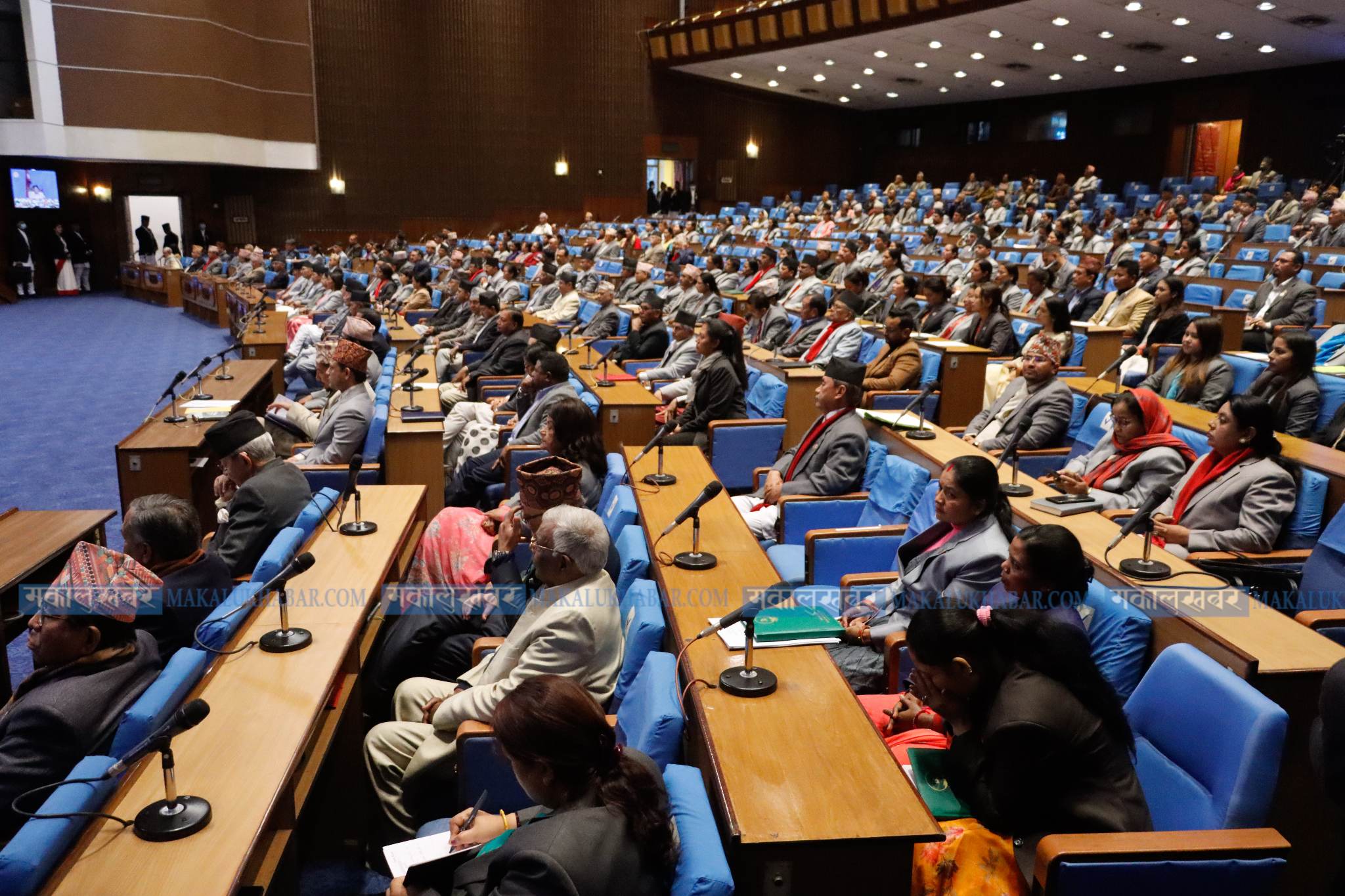 Members of Parliament gathered at Federal Parliament to hear President’s speech (photos)