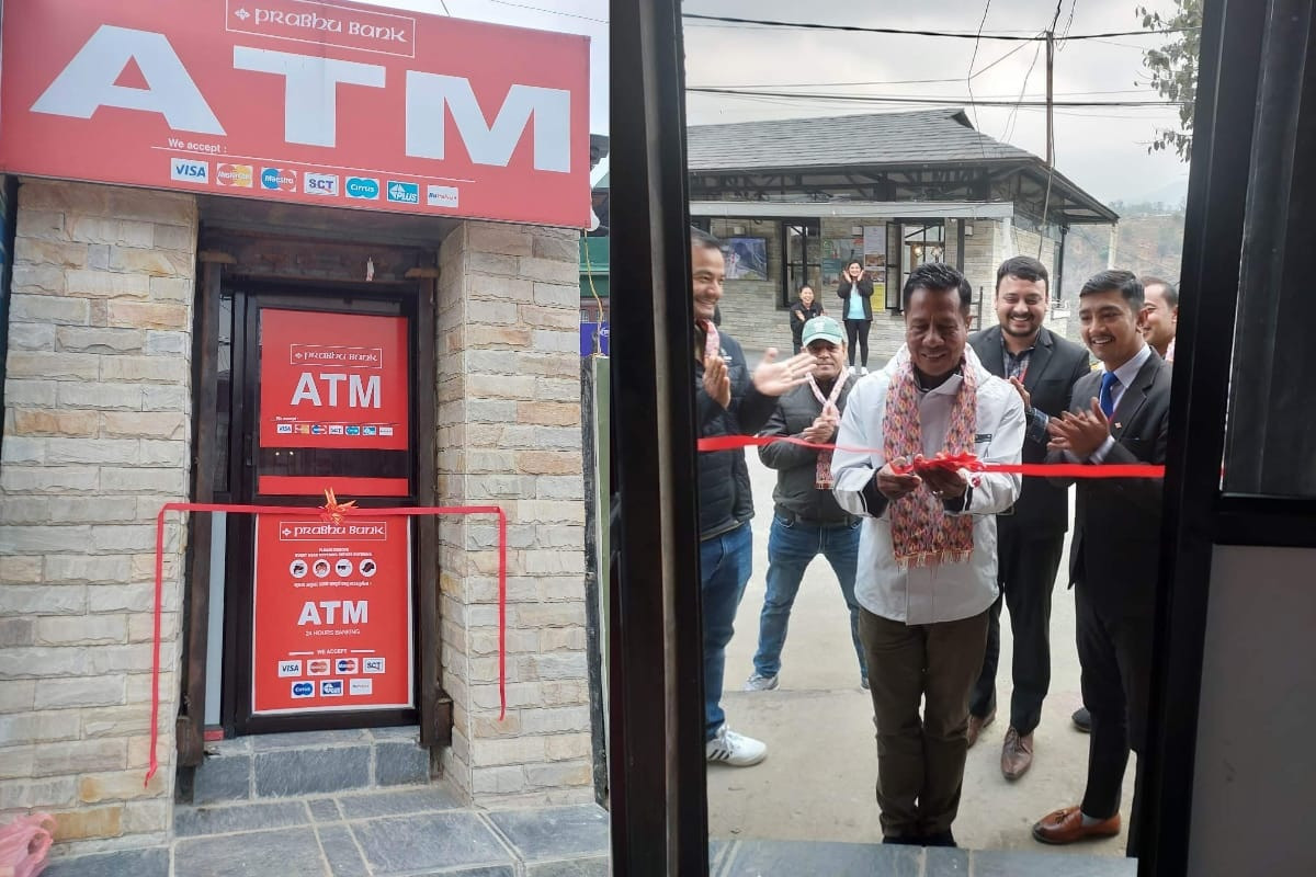 Prabhu Bank opens ATM at ‘The Cliff’
