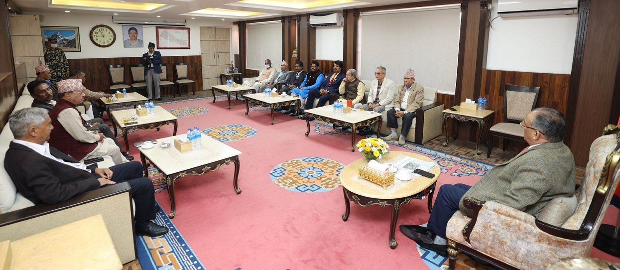 Alliance’s top leaders meeting continues in Baluwatar