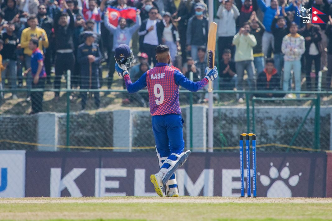 Nepal’s Aasif Sheikh wins the 2022 CMJ Spirit of Cricket Award