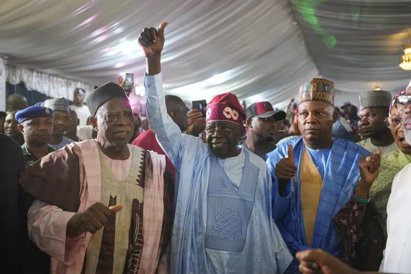 Nigeria’s Bola Tinubu declared winner of presidential vote