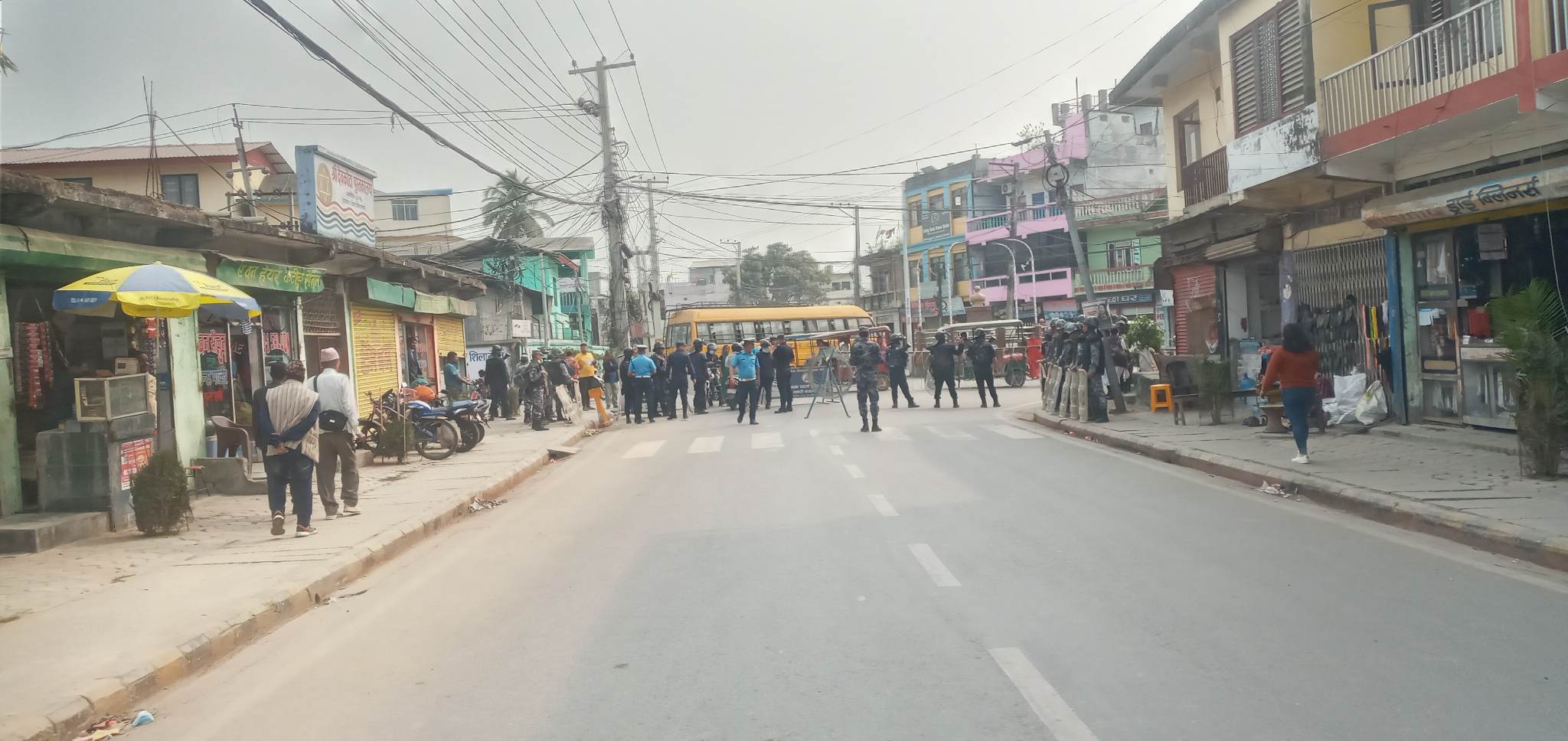 State-1: Security beefed up outside the State Assembly building
