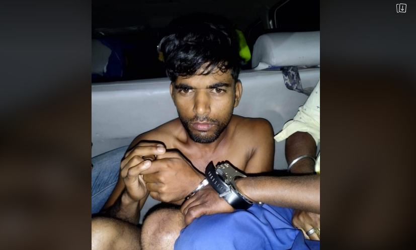Prisoner who escaped from the police vehicle arrested