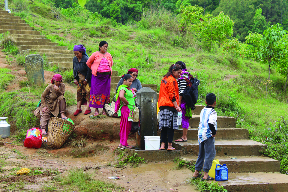 Drinking water crisis hits Baglung village