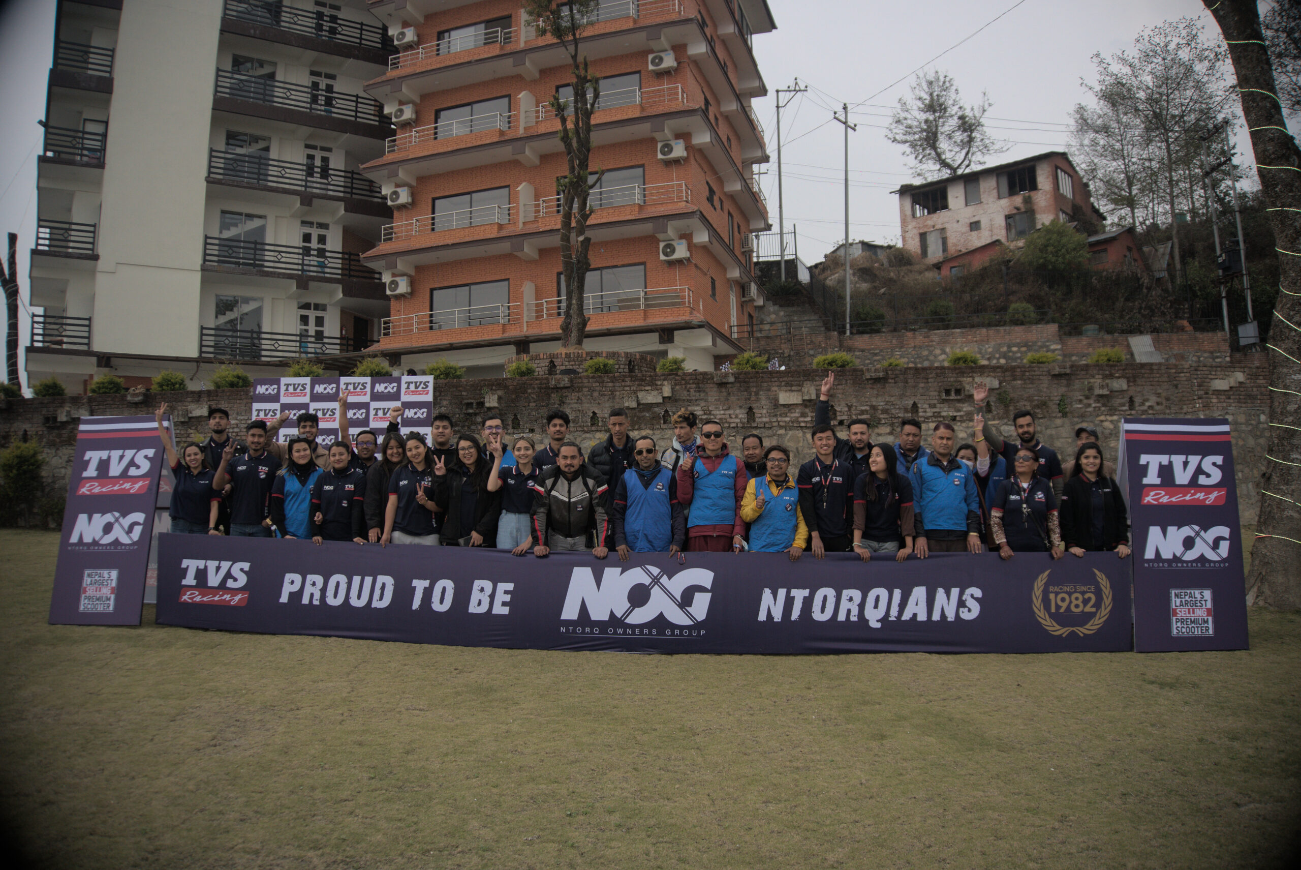 NOG chapter ride concludes in Kathmandu