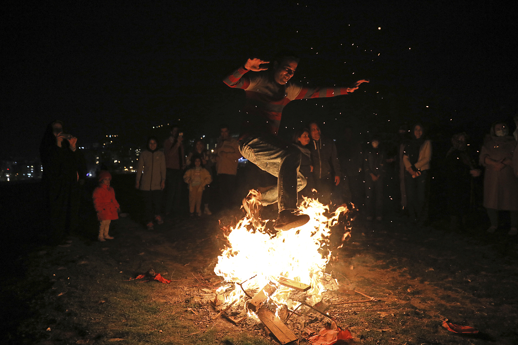 26 killed, 4,368 injured during Fire Festival celebrations in Iran