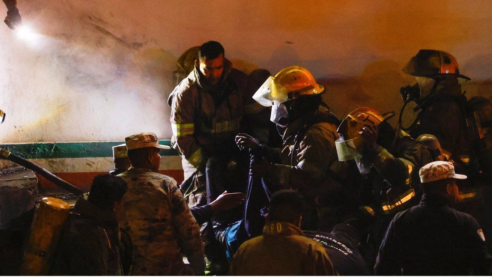 Mexico migrants: Deadly fire at Juárez migrant centre kills at least 40