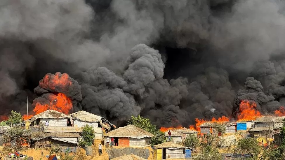 Rohingya camp fire was ‘planned sabotage’ – investigators
