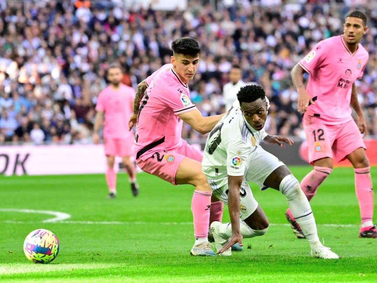 Real Madrid beat Espanyol, Valencia climb out of bottom three in La Liga