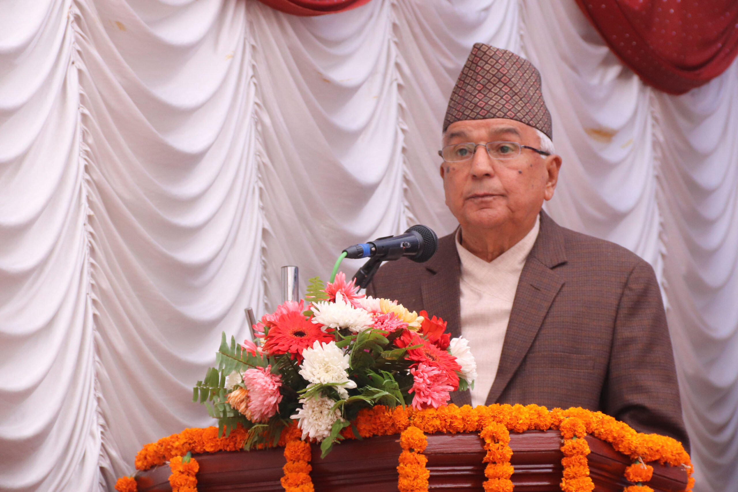 Politics should be guided by service motive: President Poudel