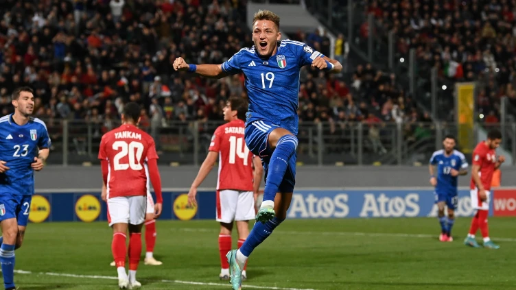 Italy’s first victory in European Cup qualifiers