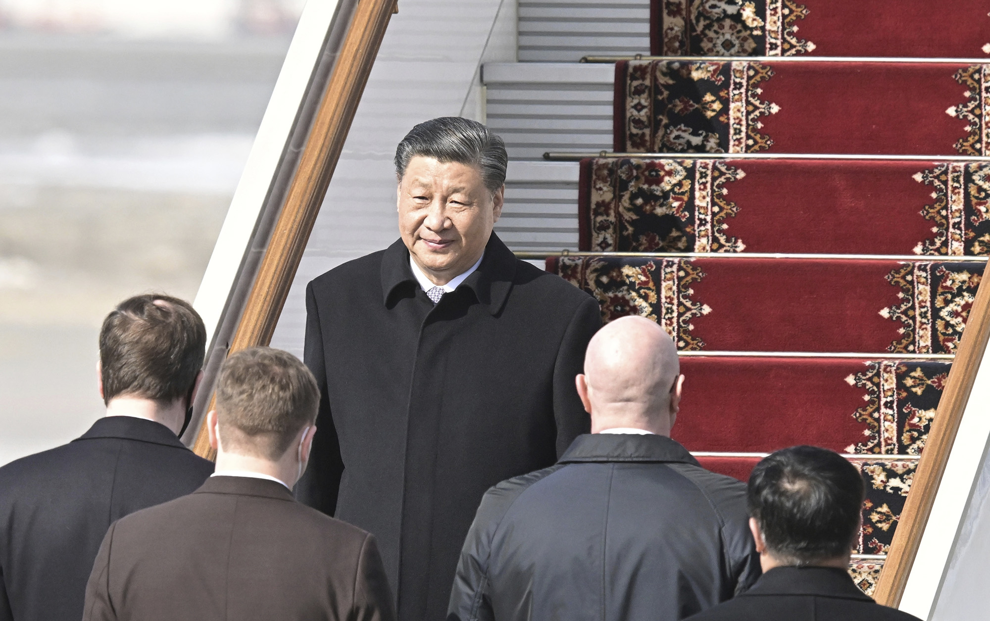 Xi arrives in Moscow for state visit to Russia