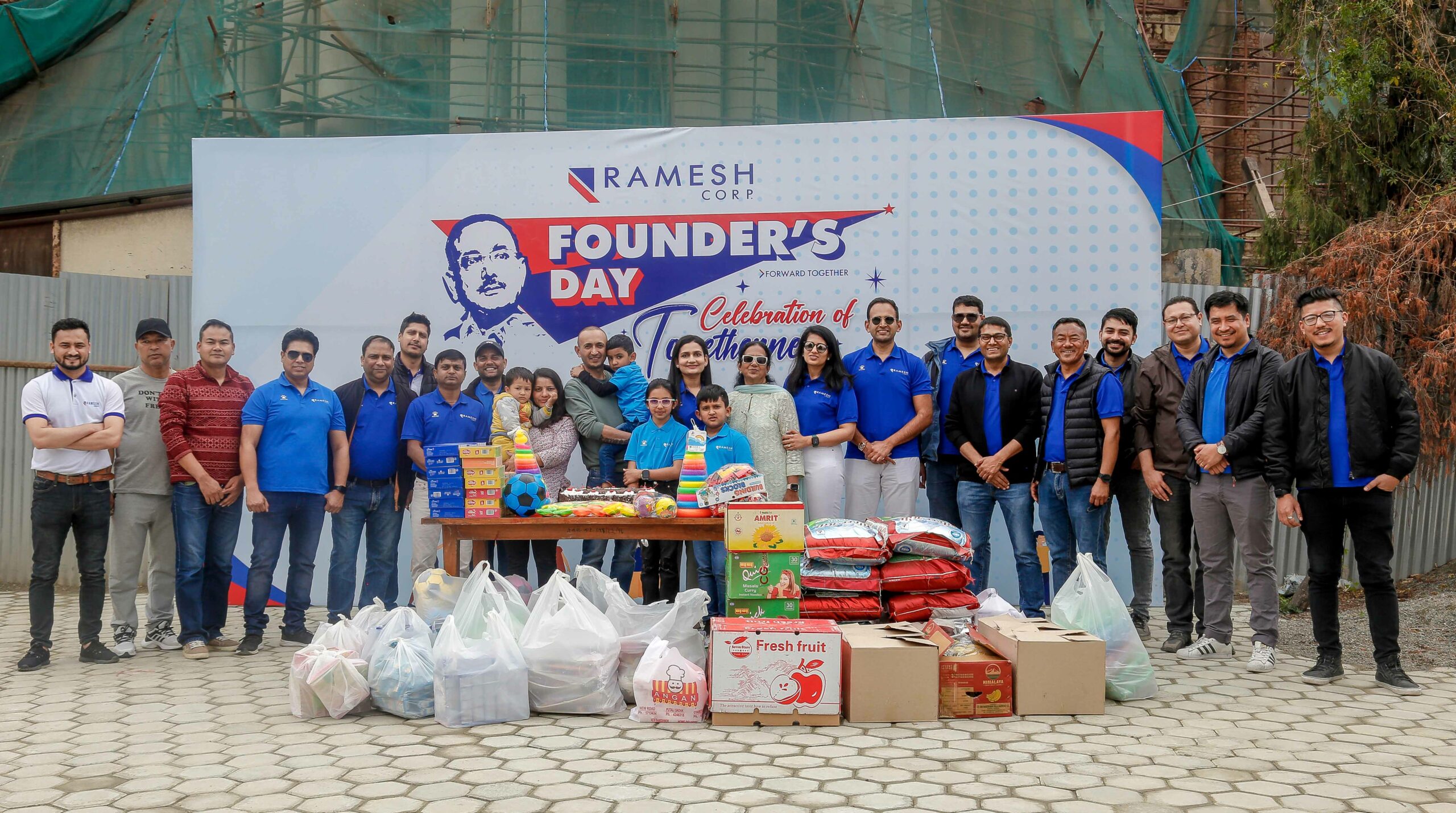 Ramesh Corp commemorates Founder’s Day with a CSR event
